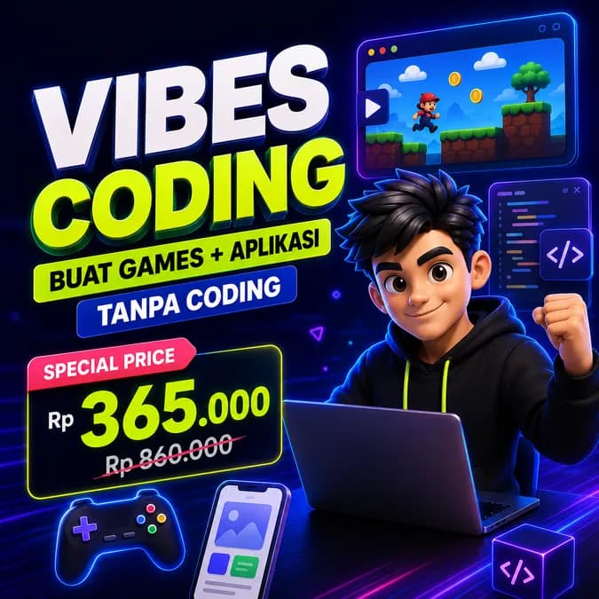Vibes Coding: Bikin Game 3D & Aplikasi Tanpa Coding
